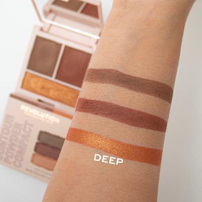 Makeup Revolution Face Powder Contour Compact Deep 7 gm - Contour