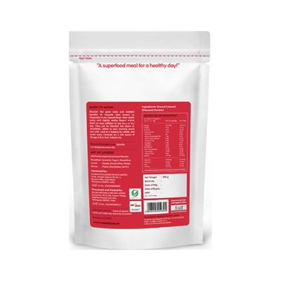 Nourish You Linseed Meal (Flax Seed Powder) 200 gm - Nutritional Bars