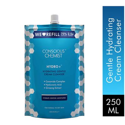 Conscious Chemist Gentle Hydrating Face Cleanser Super Saver Refill Pack 250 ml - Face Wash & Cleansers