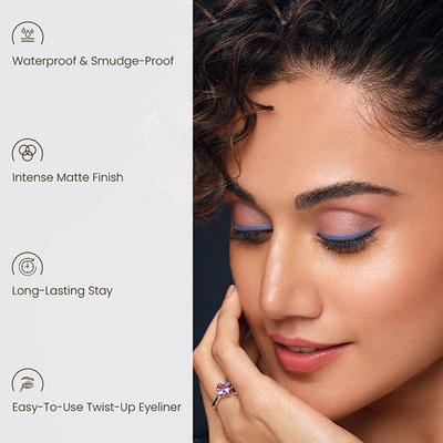 Swiss Beauty Colour Me Happy Eyeliner- Blue Indigo 0.4 gm - Eyeliners