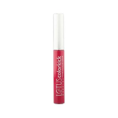 Lotus Make-up Colorkick Liquid Matte LipColor Hot Pink CLM05 6 gm - Liquid Lipsticks