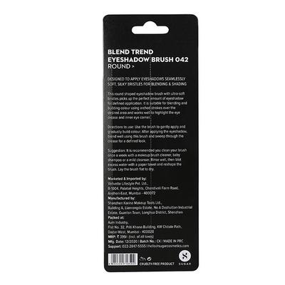 SUGAR Cosmetics Blend Trend Eyeshadow Brush - 042 Round 18 gm - Eye Brush