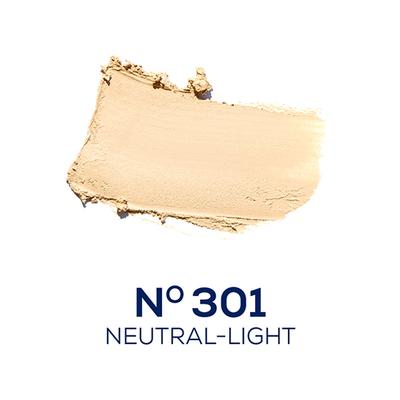 Chambor Stick Foundation, Creamy Matte Finish Neutral -Light, Makeup Stick with Built-In Applicator Brush, SPF 15, 10 g - Foundation