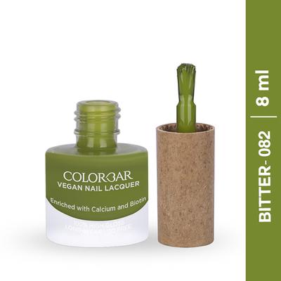 Colorbar Vegan Nail Lacquer-Bitter-082 8 ml - Nail Polish