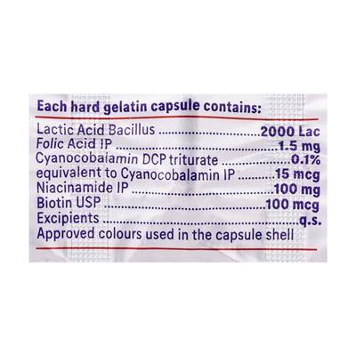 Becelac Fortz Capsule 15'S - Supplements-Sup