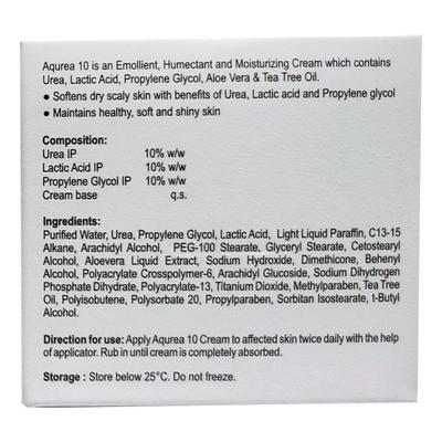 AQUREA 10 Cream 100gm - Dry Skin-Emo
