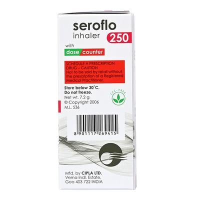 Seroflo 250 Inhaler 120Md - Asthma/COPD-Ast