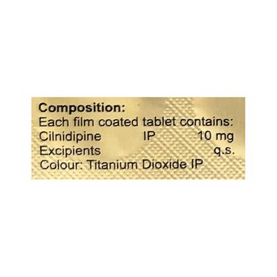 CILNIFORD 10 Tablet 10's - Hypertension-Cal