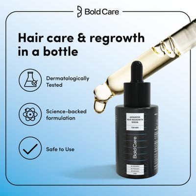 Bold Care Advanced Hair Regrowth Serum For Men 30 ml - Hair Serums