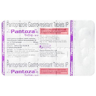 PANTOZA 40mg Tablet 10's - Ulcer/Reflux/Flatulence-Aaa
