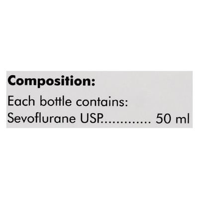 SEVFURANE 50 Liquid For Inhalation 50ml - Anaesthesia General