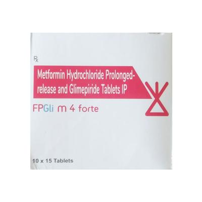 FPGLI M 4 FORTE Tablet 15's - Diabetes-Ant
