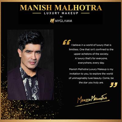 Manish Malhotra Beauty MyGlamm Powder Matte Lipstick Pink Paradise 4 gm - Lipsticks