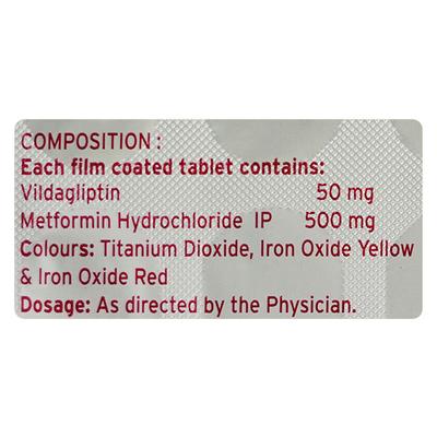 OZOVIL M 500 Tablet 15's - Diabetes-Ant