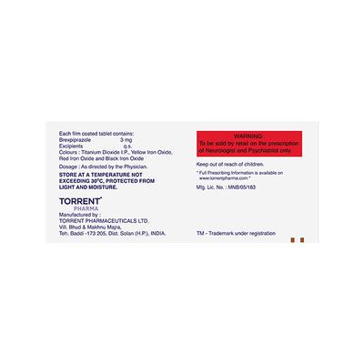 BREXILO 3 Tablet 10's - Schizophrenia-Aps