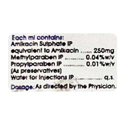Omnikacin 500mg Injection 2ml - Bacterial Infections-Ami