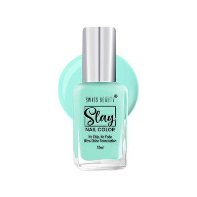 Swiss Beauty Slay Nail Color, Shade - Sunny 13 gm - Nail Polish