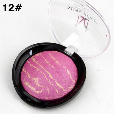Miss Rose Professional Baked Round Blusher 7004 - 001I 12 14 gm - Blushes