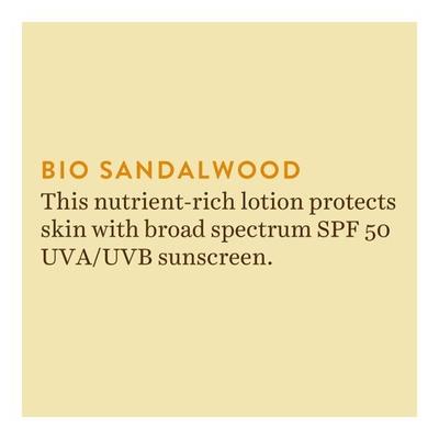 Biotique Sun Shield Sandalwood SPF 50+UVB Pa+++ UVA Sunscreen Ultra Protective Lotion For All Skin Types 190 ml - Face Sunscreen