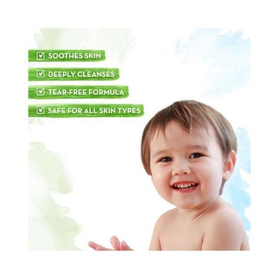 Mamaearth Foaming Face Wash For Kids With Aloe Vera & Coconut For Gentle Cleansing 150 ml - Baby Body Wash