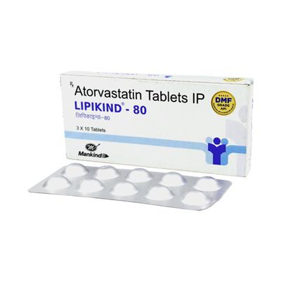 LIPIKIND 80 Tablet 10's - High Cholesterol-Dys