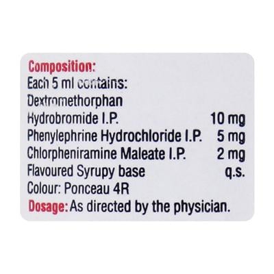 Ascoril D Junior Syrup 60ml - Cough And Cold-Cou