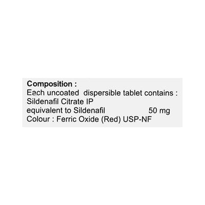 Penegra Xpress 50mg Tablet 4'S - Impotence/Erectile Dysfunction (Ed)