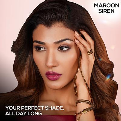 Renee Everstay Long Stay Matte Lipstick - Maroon Siren 4.2 g - Lipsticks