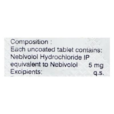 Nebi 5mg Tablet 10'S - Hypertension-Bet