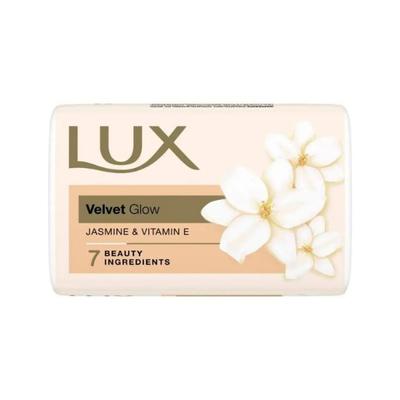 Lux Velvet Glow Jasmine & Vitamin E For Glowing Skin Soap Beauty Soap 150 gm - Soaps