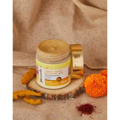 Fabessentials Turmeric Saffron Marigold Face Mask 100 gm - Face Packs