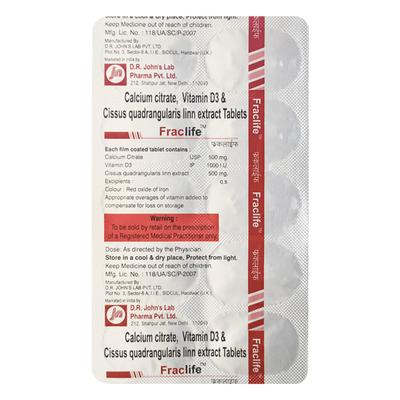 Fraclife Tablet 10'S - Supplements-Vam