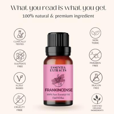 Essentia Extracts Frankincense Essential Oil 15 ml - Essential Oils