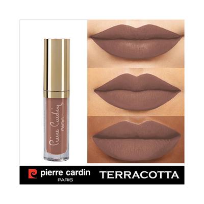 Pierre Cardin ParisMatt Wave Liquid Lipstick Ultra Long Lasting 614 Terracotta 5 ml - Liquid Lipsticks