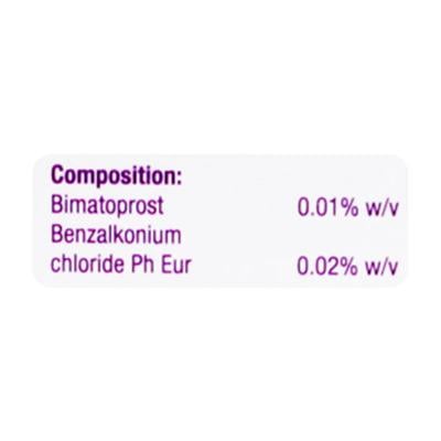 LUMIGAN 0.01% Ophthalmic Solution 3ml - Glaucoma-Ant