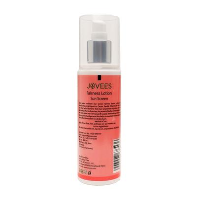 Jovees Fairness Lotion SPF 25 - Liquorice with UV Protection 200 ml - Face Sunscreen