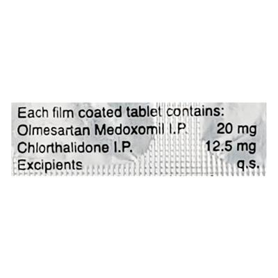 Olsar CH 20/12.5mg Tablet 10'S - Hypertension-Ang