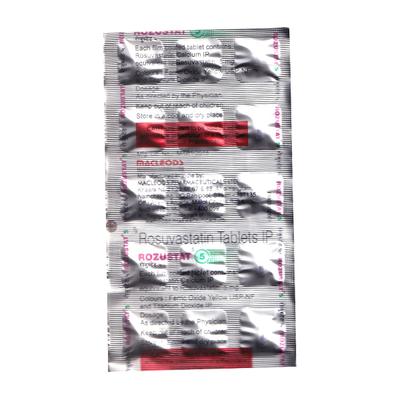 ROZUSTAT 5 Tablet 15's - High Cholesterol-Dys