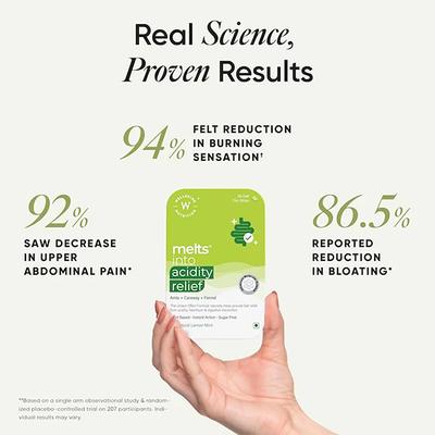 Wellbeing Nutrition Melts Acidity Relief 30's - Multi-Vitamins