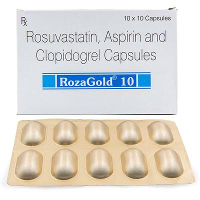 Rozagold 10mg Capsule 10'S - Blood Clot-Ant
