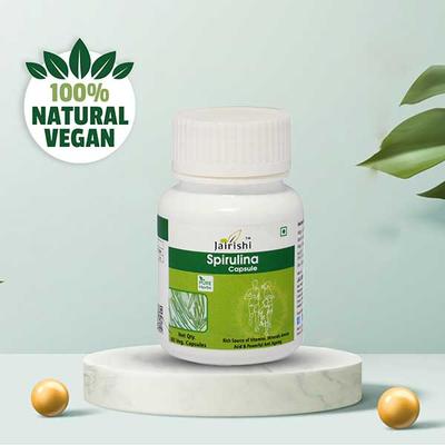 Jairishi Spirulina Veg Capsule 60's - Speciality Medicines