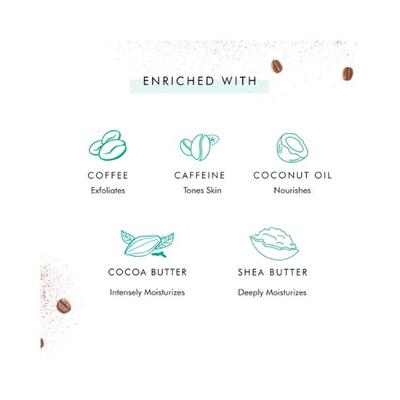 mCaffeine Coffee-Choco Cocktail Kit - Relax & De-Stress Combo 300 gm - Scrubs & Exfoliants