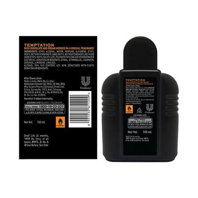 Axe Vitalizing Smooth Chocolate Dark Temptation After Shave Lotion 100ml - Pre & Post Shaves