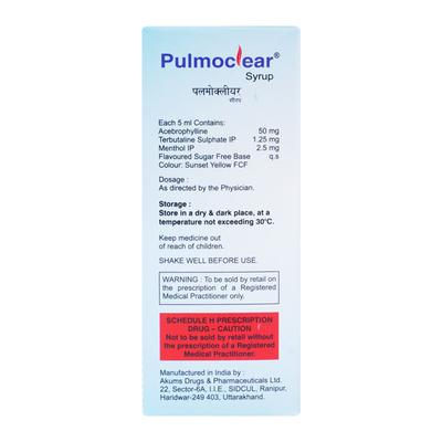 Pulmoclear Syrup 100ml - Cough And Cold-Cou