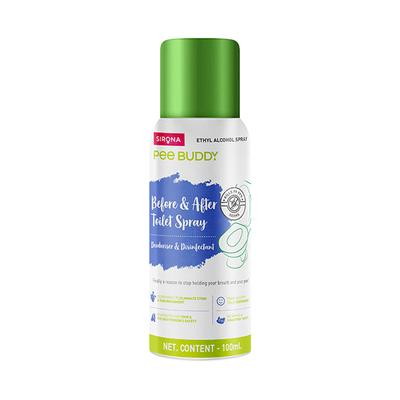 PeeBuddy Before and After Toilet Spray 100 ml - Toilet Seat Sanitizer