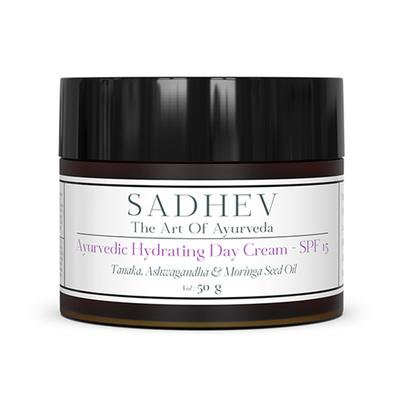 Sadhev - Ayurvedic Hydrating Day Cream Spf 15 50 gm - Day Cream