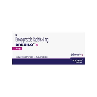 BREXILO 4 Tablet 10's - Schizophrenia-Aps