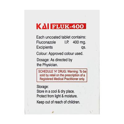 Kaifluk 400mg Tablet 4'S - Fungal Infections-Anf