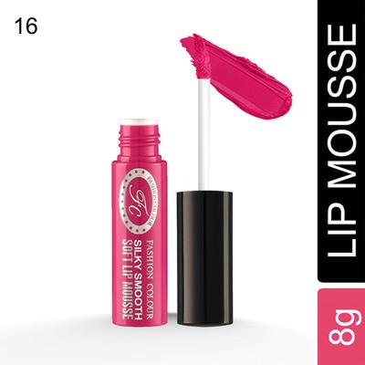 Fashion Colour Soft Lip Mousse, 16 Pink Tango 8 gm - Lipsticks