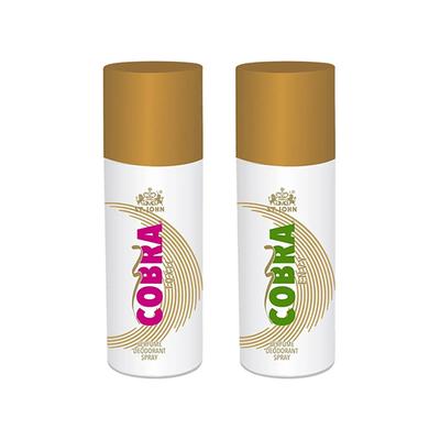 St. John Toxic Deodorant Spray 150 ml + Cobra Envy Deodorant Spray 150 ml - Men Deodorants/Roll-Ons